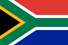 South Africa national flag, Wikipedia Commons