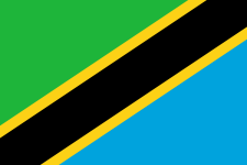 Tanzania national flag, Wikipedia Commons
