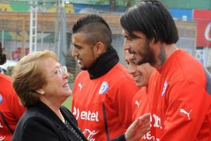 Chilean President Michelle Bachelet (photo credit)