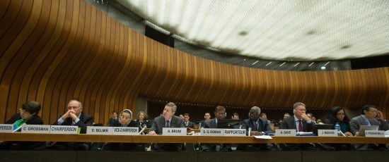 U.S. Presentation Before the Committee Against Torture (US Mission Photo / Eric Bridiers)