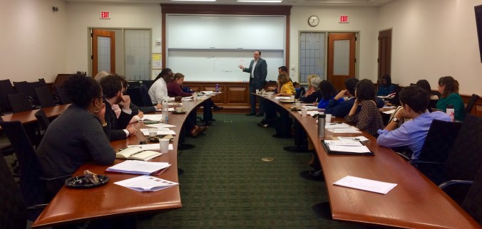 Experts' Meeting at Washington University School of Law